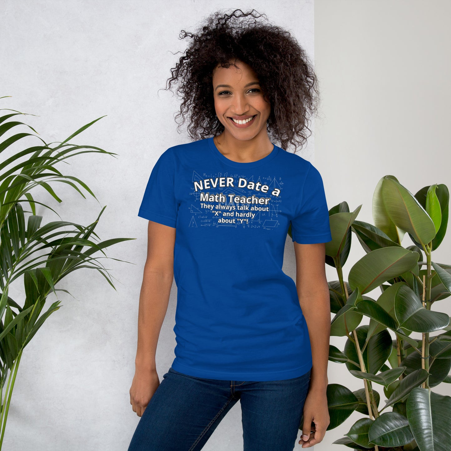 Never Date a Math Teacher T-Shirt